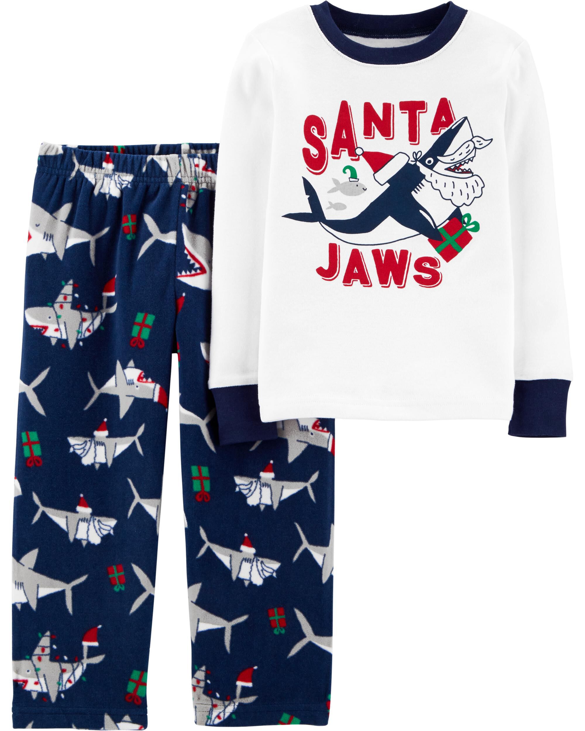 Carters Boys 2T-4T One Piece Rocket Fleece PJs 2T