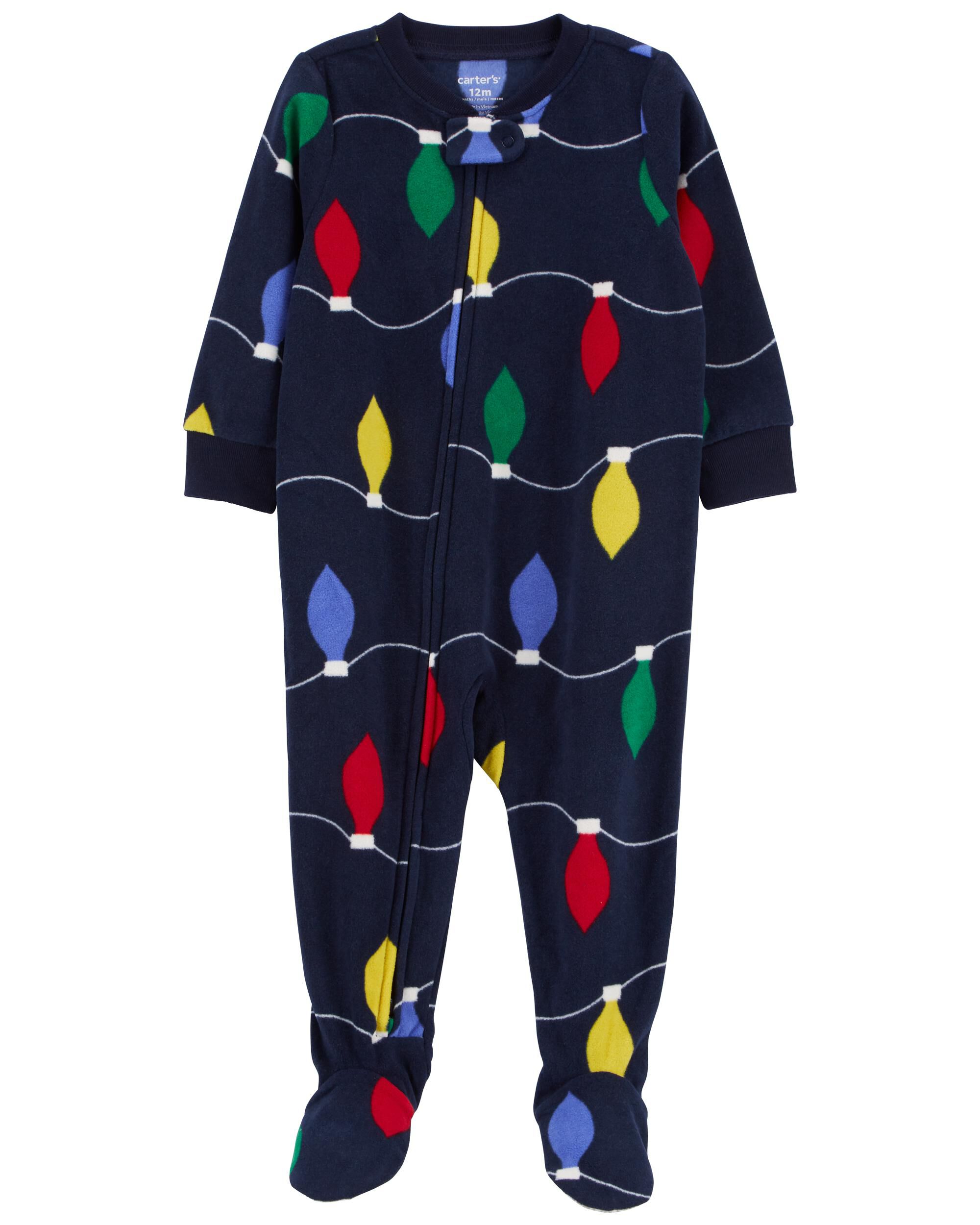 Baby christmas pajamas carter's on sale