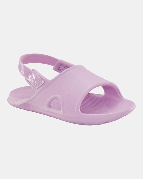 toddler girl water shoe sandals - purple