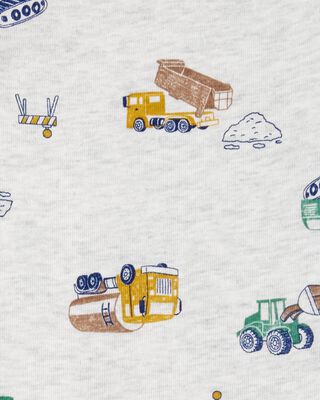Product image 2 of Baby 5-Pack Construction Short-Sleeve Bodysuits