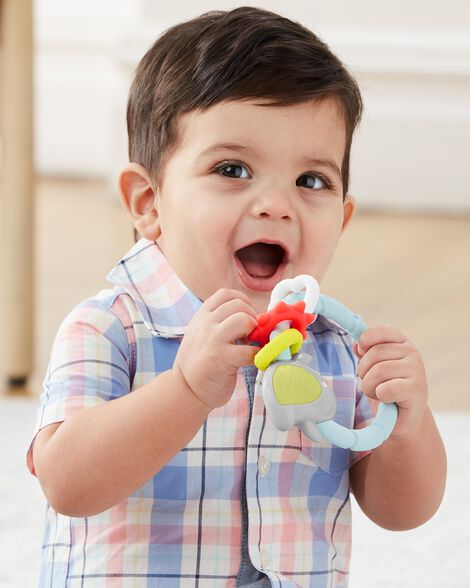  Product image 2 of Silver Lining Cloud Teethe & Play Toy - Bird