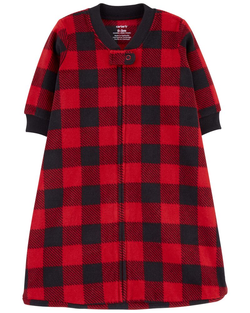 Baby Black Red Plaid Fleece Sleep Bag Carters Com