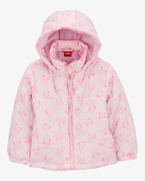 Product image 1 of Kid Minnie Mouse Puffer Jacket - Pink