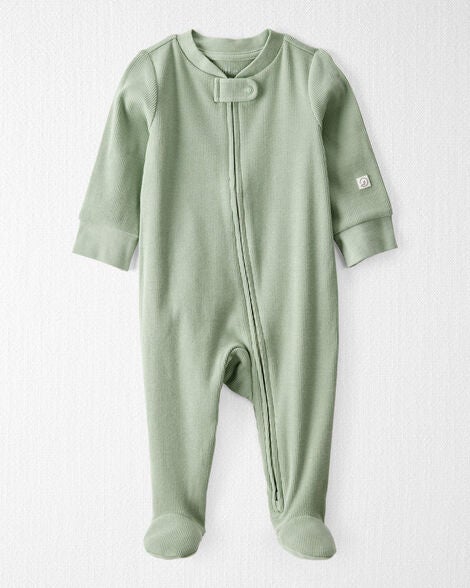  Product image 2 of Baby Organic Cotton Rib Sleep & Play Pajamas
