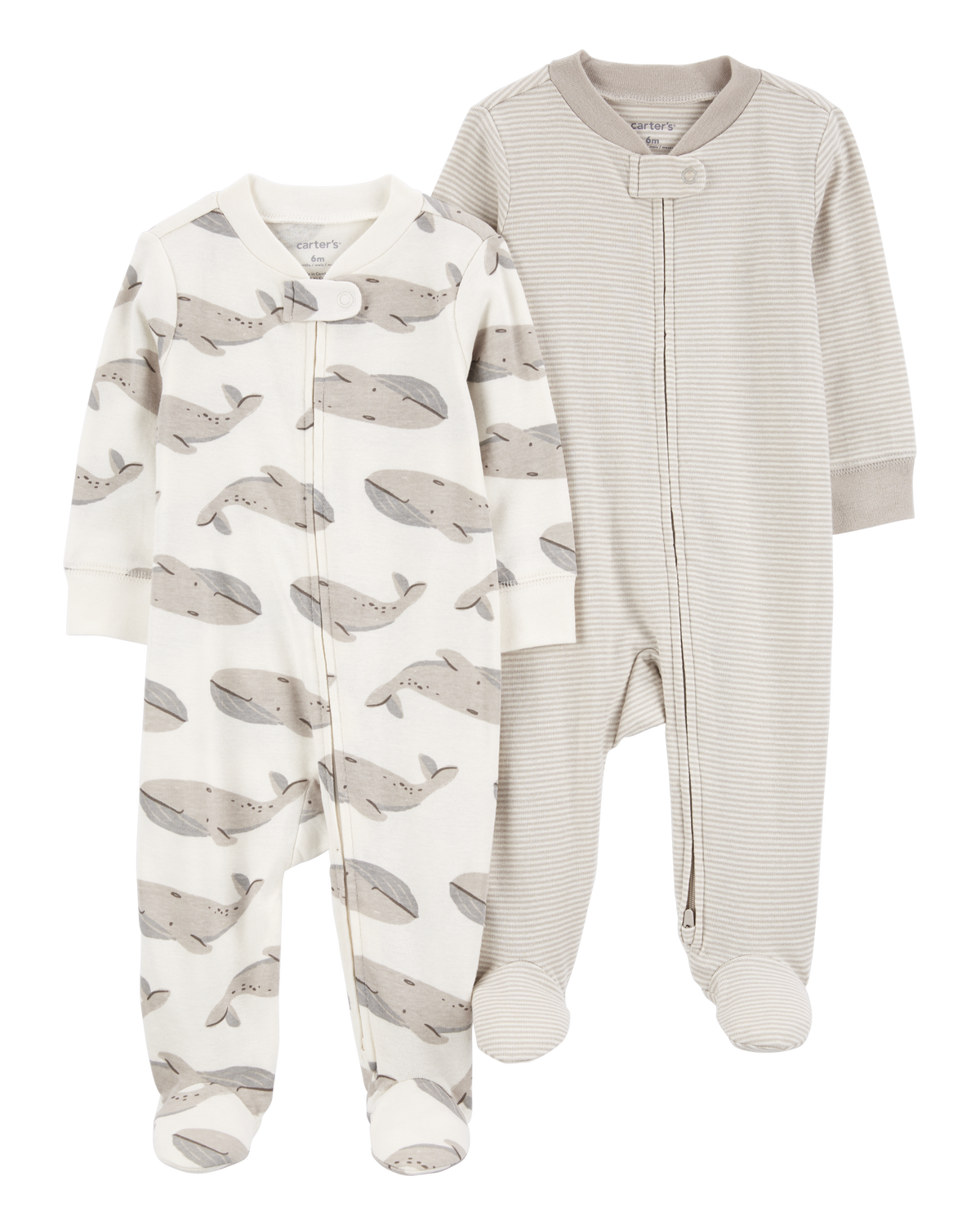 Baby 2-Pack 2-Way Zip Sleep & Play Pajamas - Carter's | Carter's