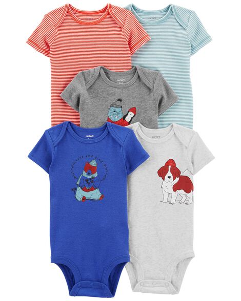  Product image 1 of Baby 5-Pack Short-Sleeve Bodysuits
