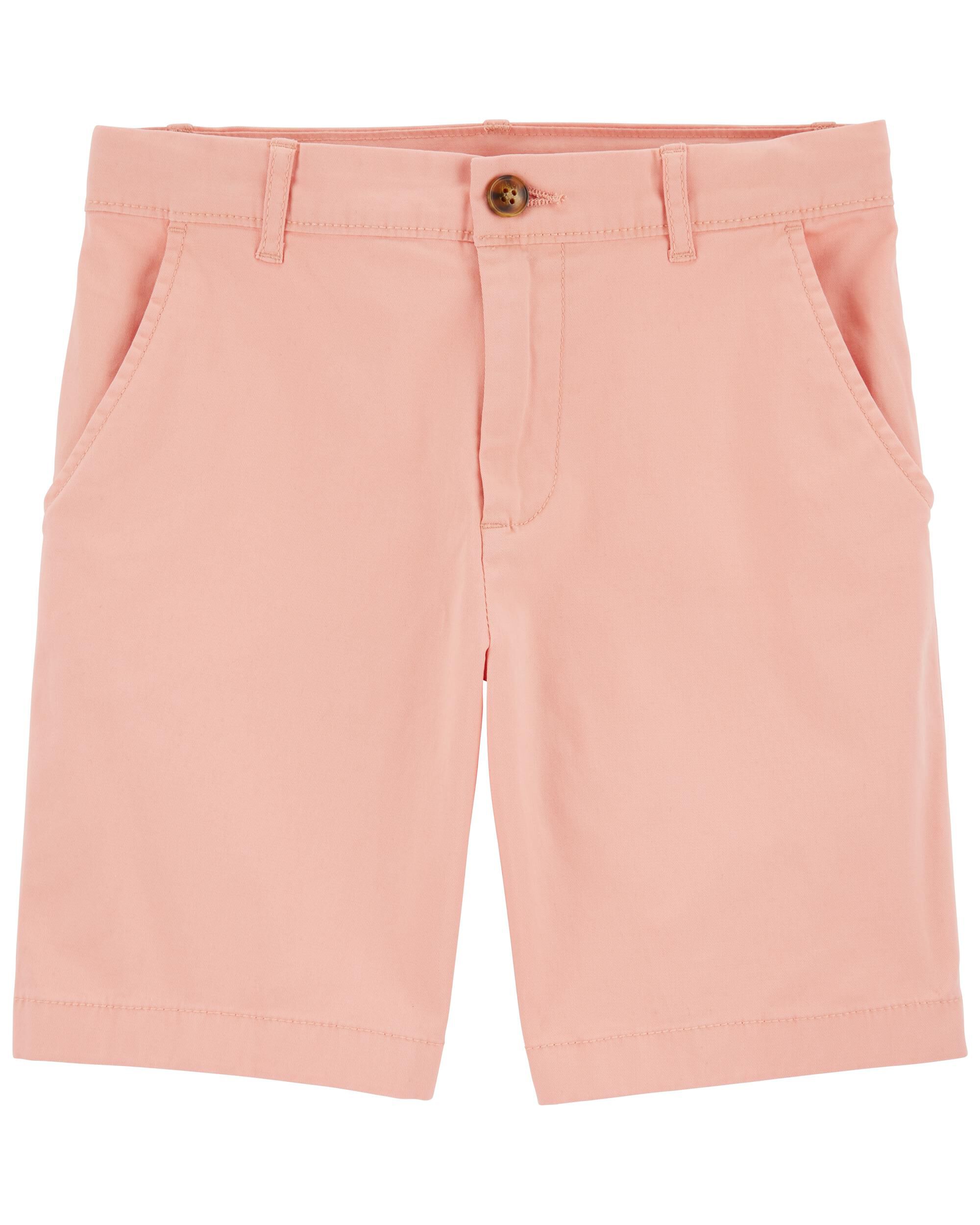 Kid Pastel Stretch Chino Shorts - Carter's | Carter's