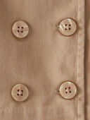 Taupe - Baby Twill Button-Down Jacket - Taupe, Selected