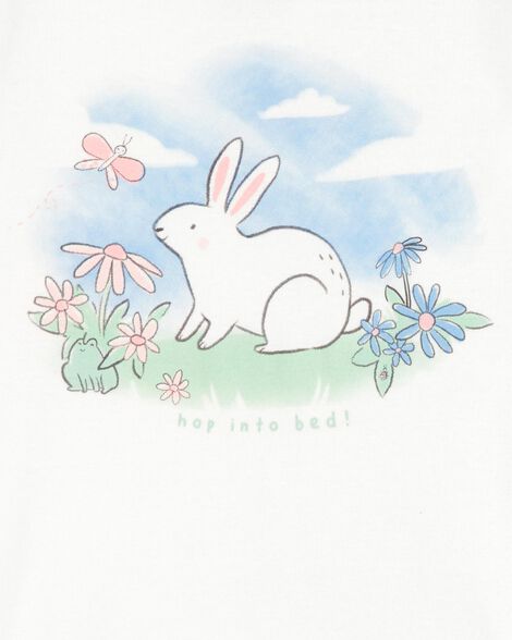  Product image 2 of Baby 4-Piece Bunny Cotton Pajamas