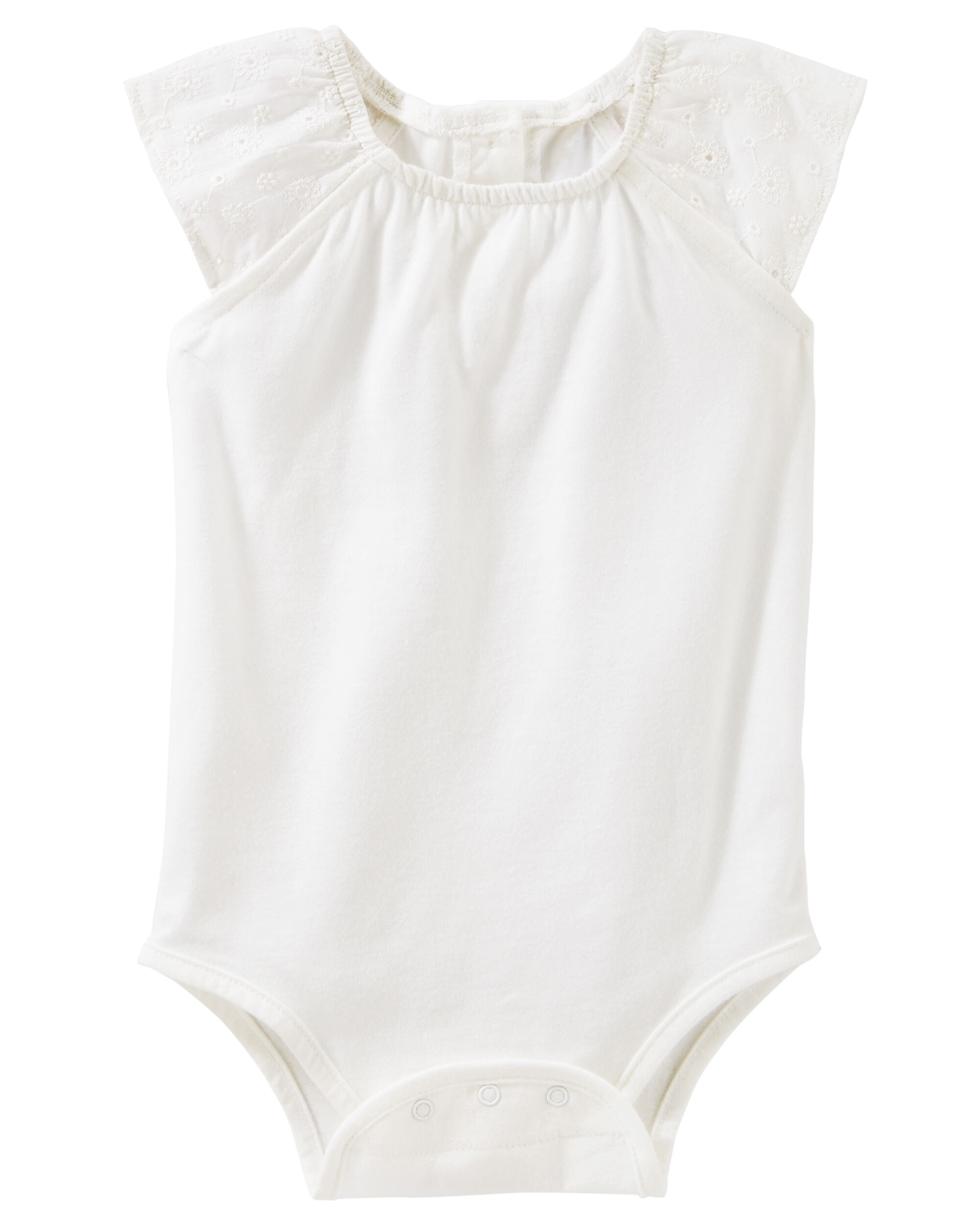 Eyelet Sleeve Bodysuit | carters.com
