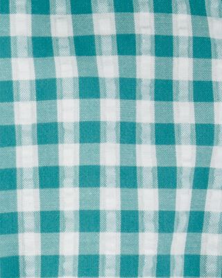 Product image 2 of Baby Gingham Tank Romper - Green