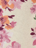 Cream - Baby Floral Print Fleece Joggers, Selected