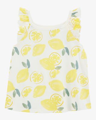 Product image 1 of Toddler Lemon Vintage Muscle Tank