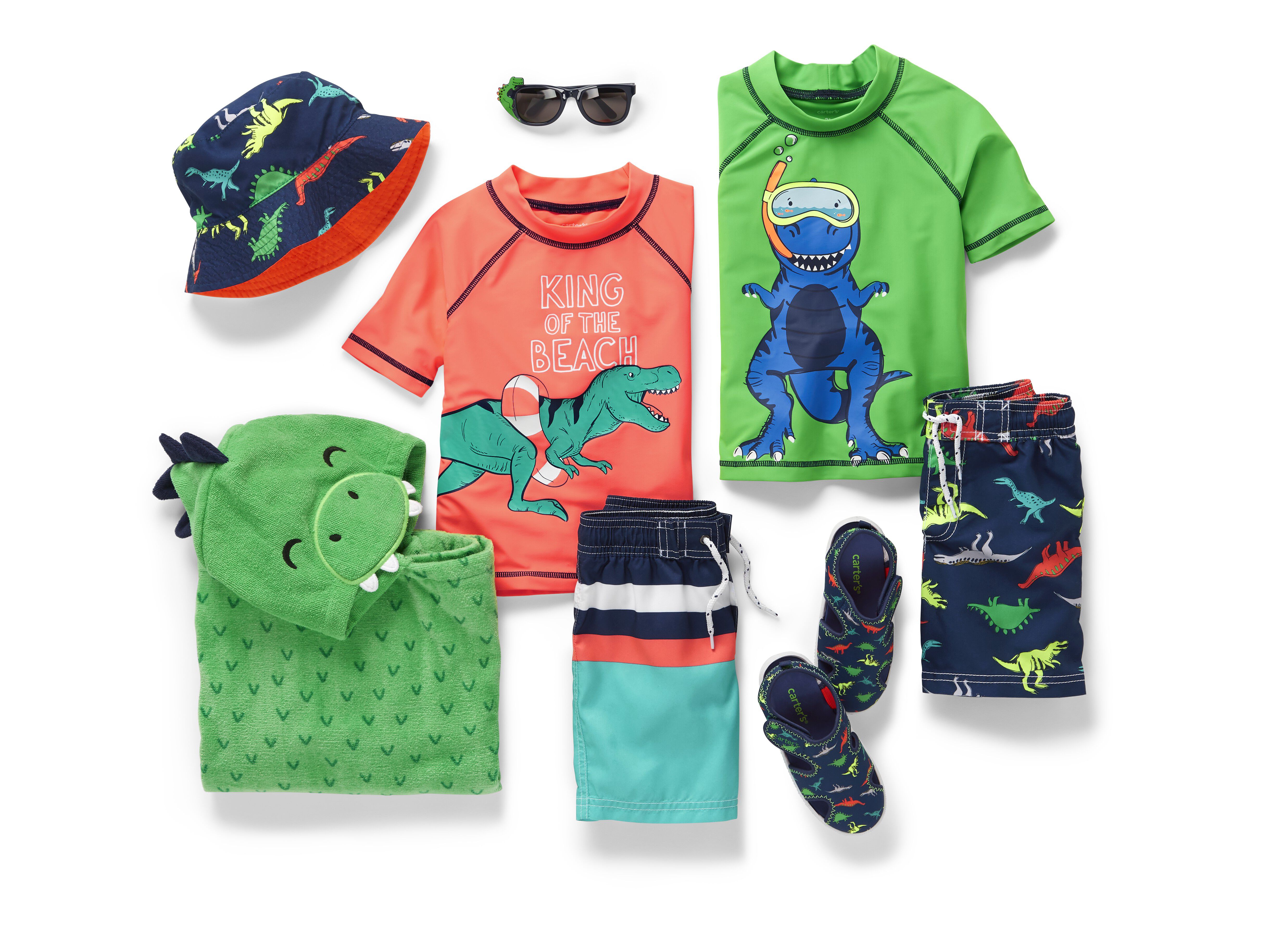 carter's dinosaur water shoes