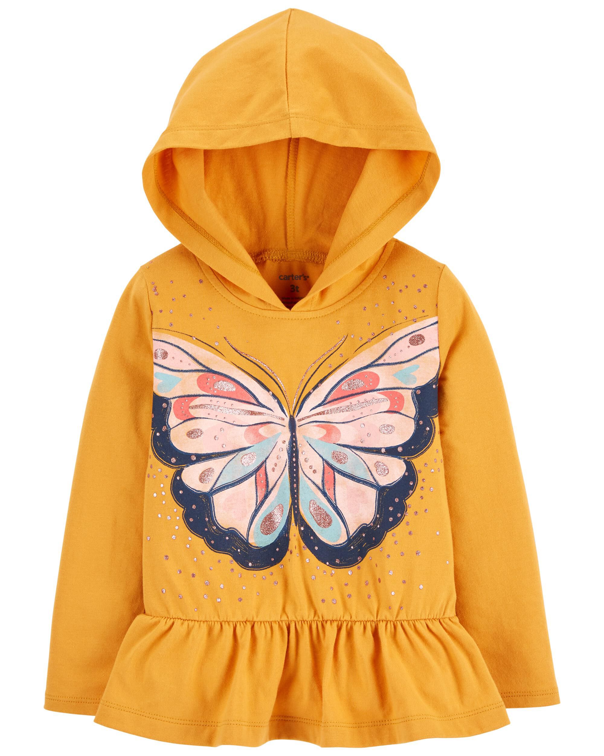 *CLEARANCE* Butterfly Jersey Hooded Tee 