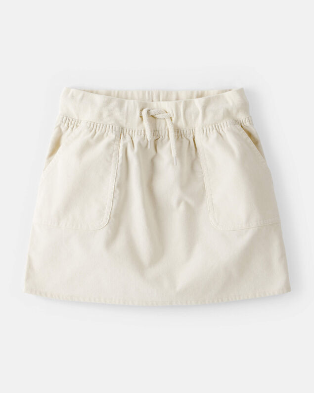Product image 1 of Girls Corduroy Skirt - Cream