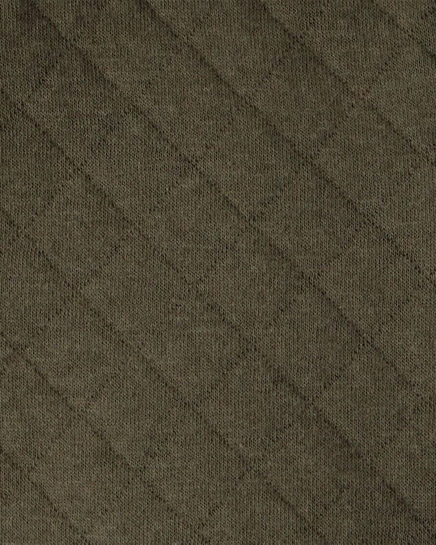 Product image 2 of Baby Quilted Snap-Up Hoodie - Olive