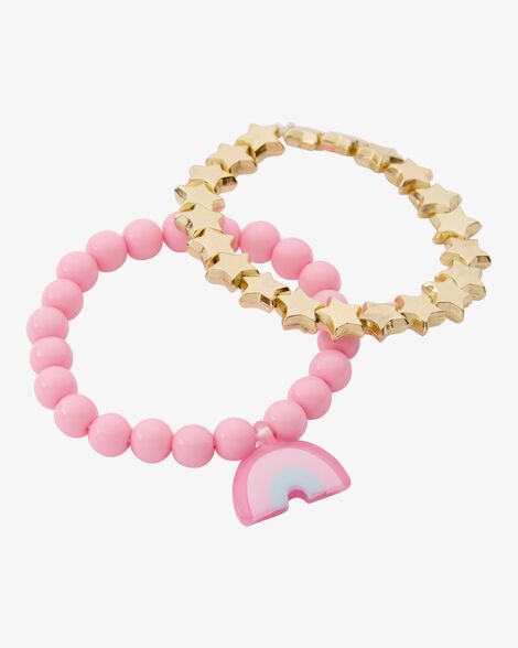  Product image 1 of 2-Pack Stars & Rainbow Bracelets