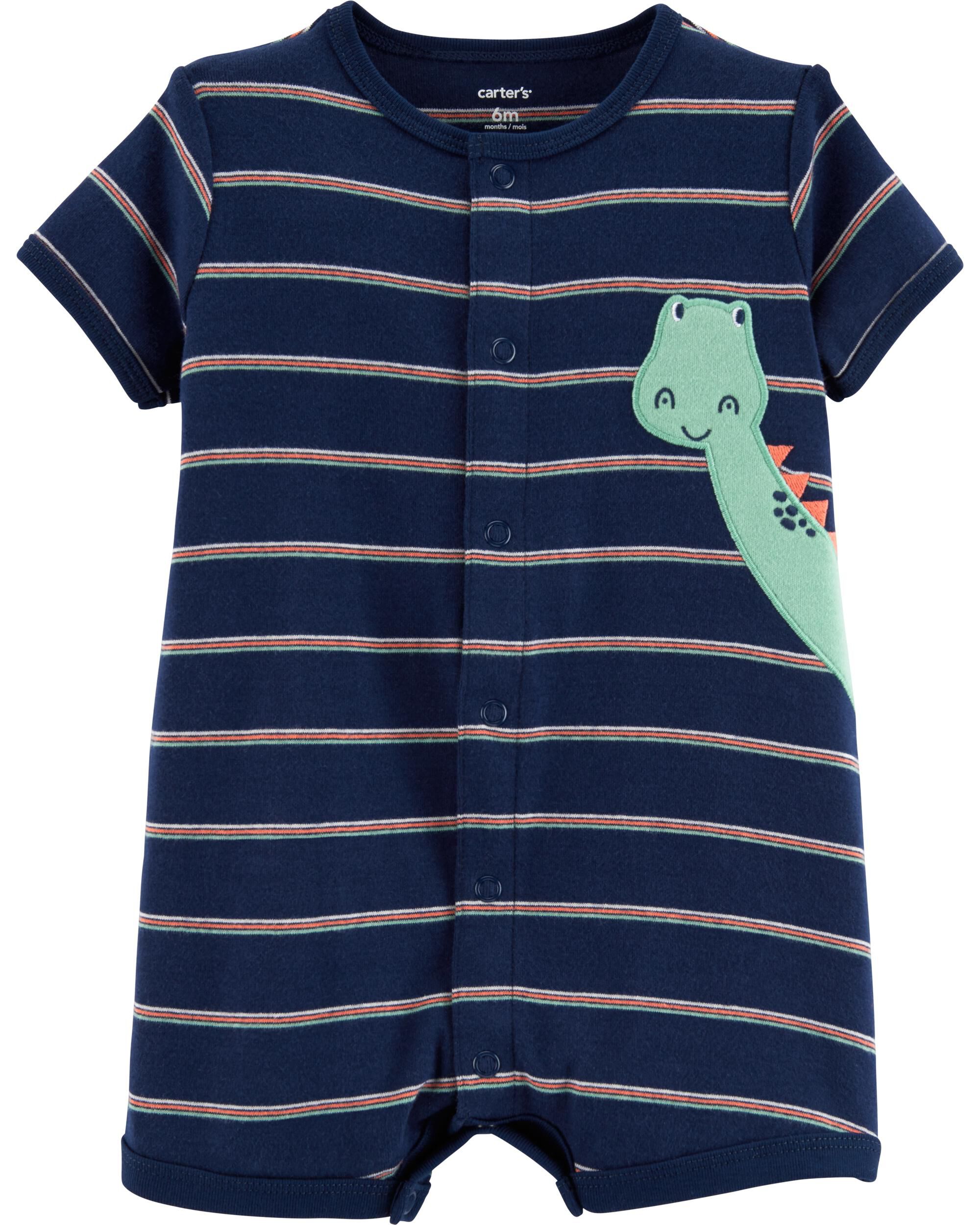 carters dinosaur romper