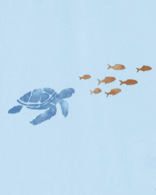 Product image 2 of Baby Turtle Rashguard - Blue