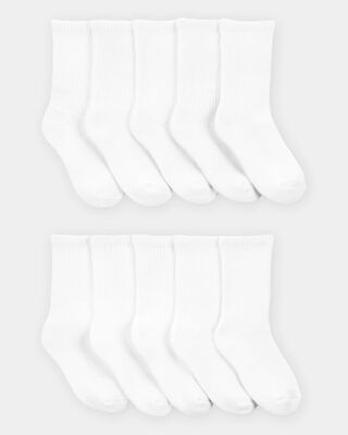 Product image 2 of Kid 10-Pack Crew Socks