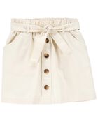 Belted Denim Skirt, , hi-res