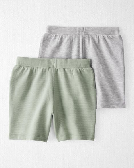  Product image 5 of Kid 2-Pack Organic Cotton Shorts
