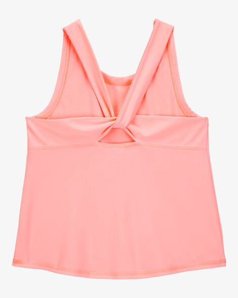Product image 2 of Kid Active Twist Tank - Coral
