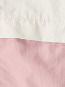 Whisper Rose - Toddler Colorblock Windbreaker Made with Recycled Materials, Selected