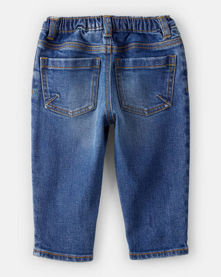 Product image 2 of Baby Boy Distressed Denim Jeans - Blue