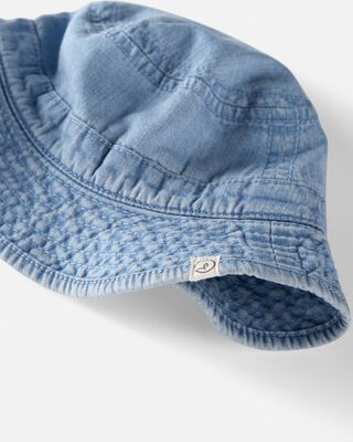 Product image 2 of Toddler Organic Cotton Chambray Bucket Hat