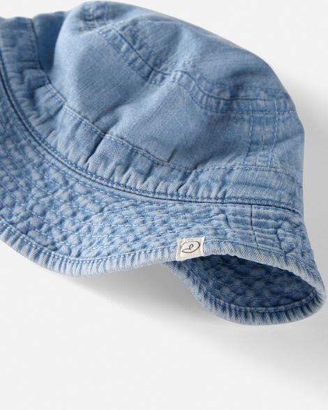  Product image 2 of Toddler Organic Cotton Chambray Bucket Hat
