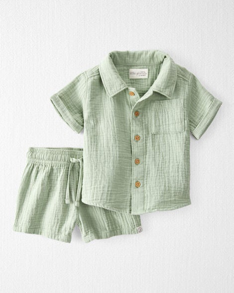  Product image 1 of Baby 2-Piece Organic Cotton Gauze Set