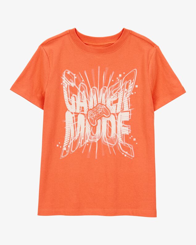 Product image 1 of Kid Gamer Mode Short-Sleeve Graphic Tee - Orange