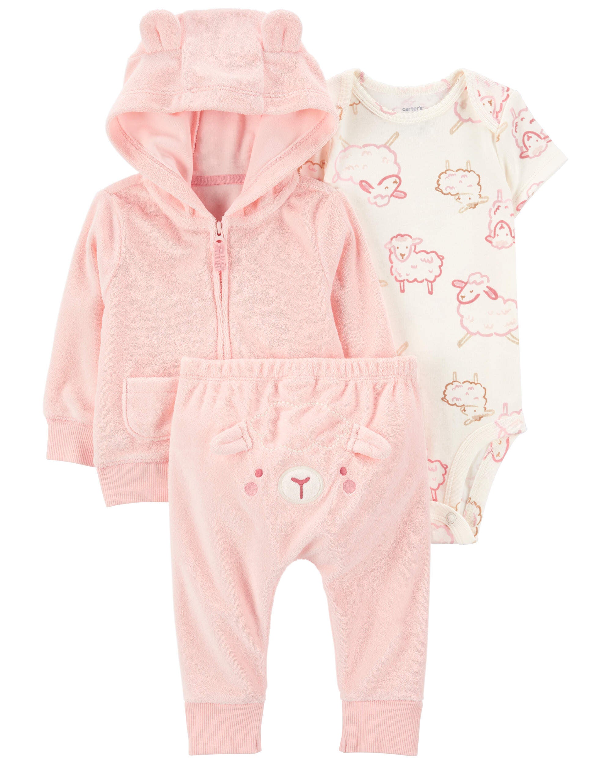 Carters terry pajamas best sale