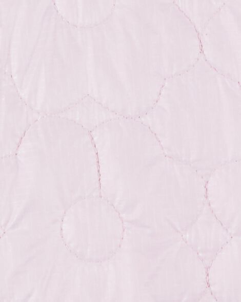  Product image 3 of Kid Floral Quilted Midweight Jacket - Pink