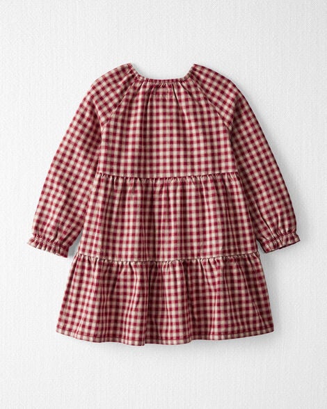  Product image 3 of Toddler Cozy Tiered Dress Made with Organic Cotton