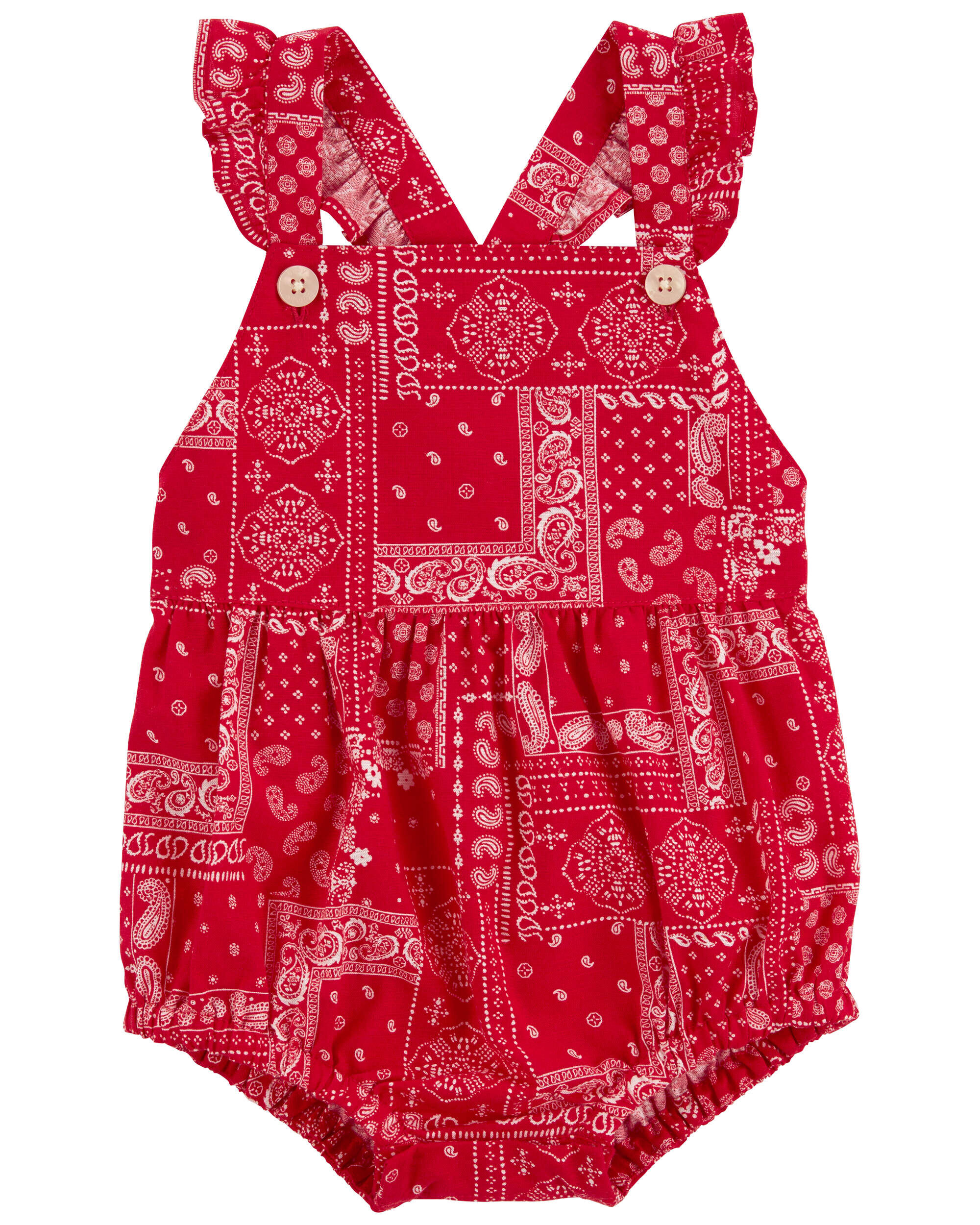 Baby Bandana Print Criss-Cross Bubble - OshKosh | Carter's