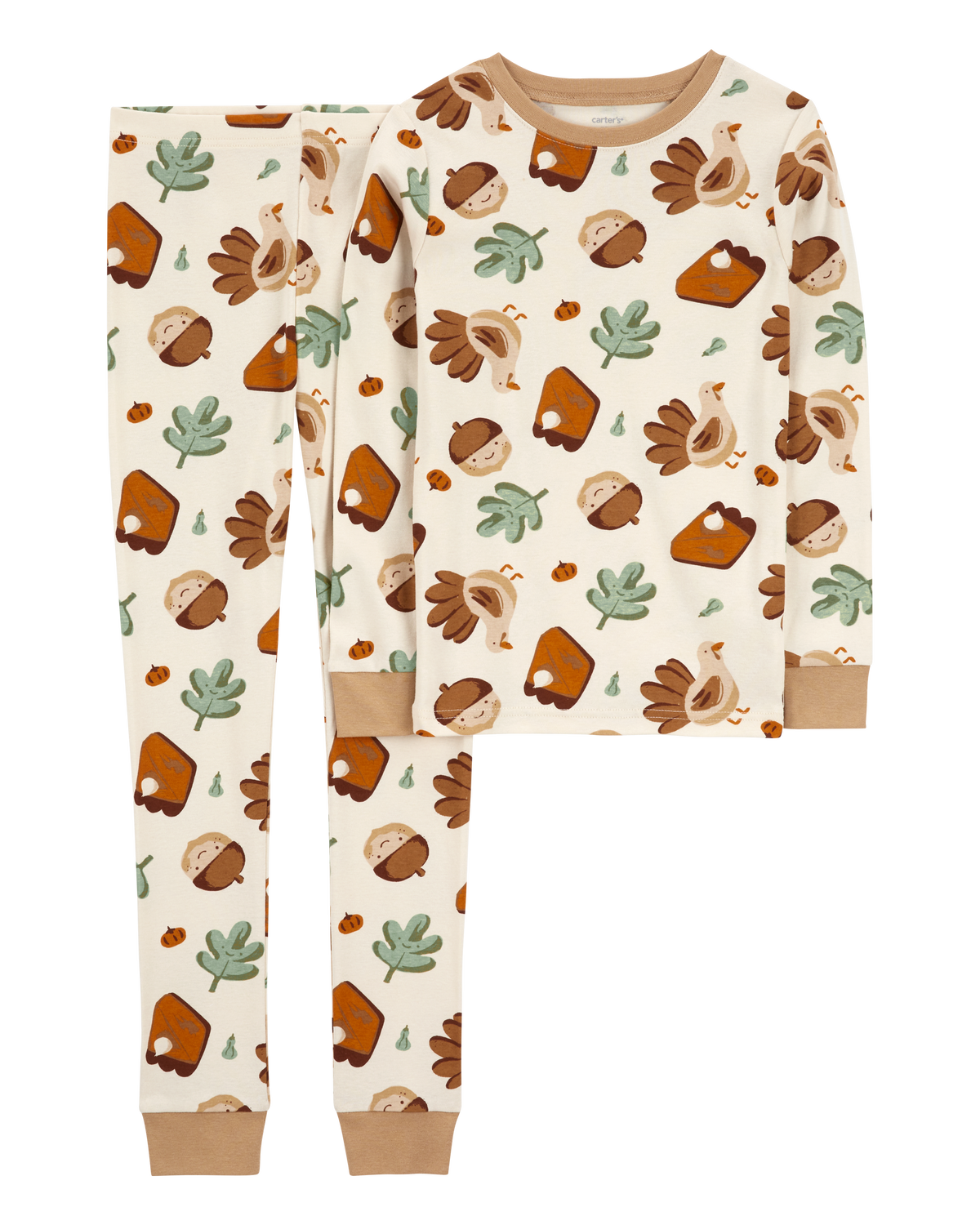 Kid 2 Piece Thanksgiving 100 Snug Fit Cotton Pajamas Carter s Carter s