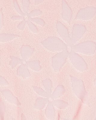 Product image 2 of Toddler Floral Terry Cloth Swimsuit Cover-up Romper - Pink