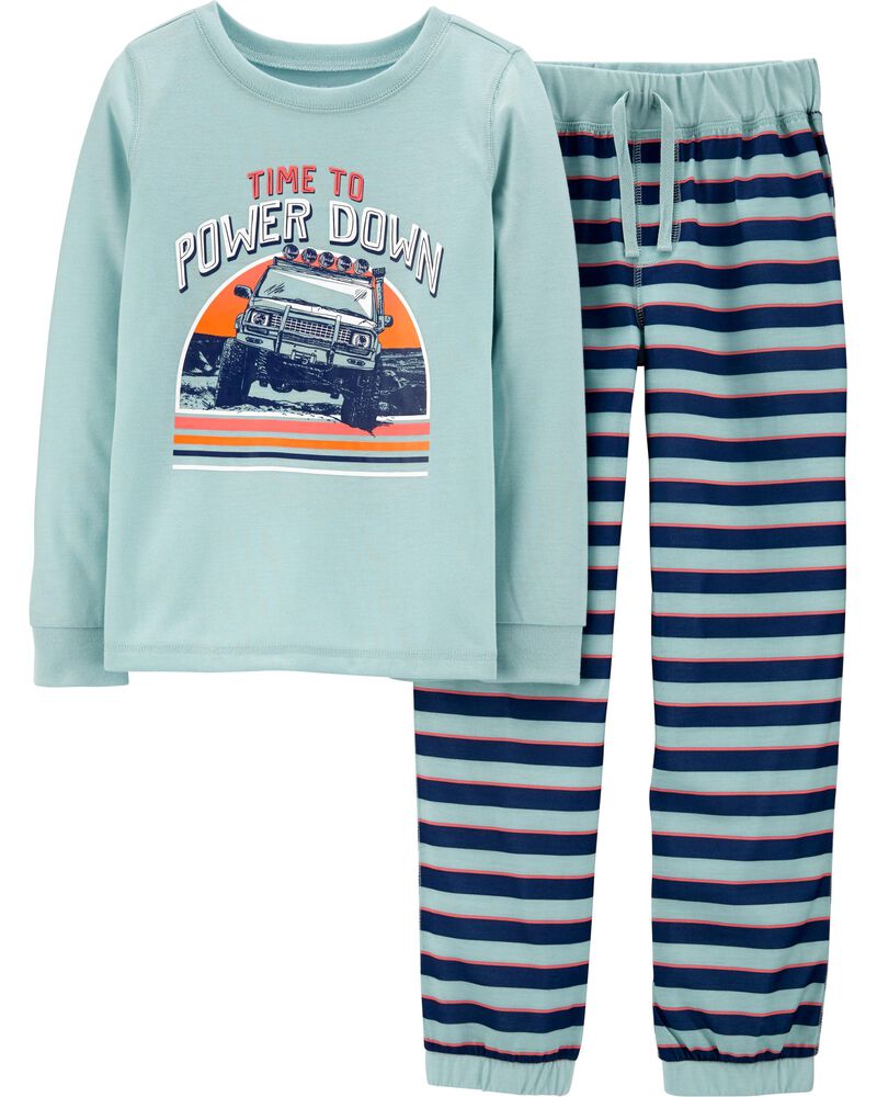 2 Piece Power Down Pjs Carters Com