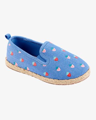 Product image 1 of Toddler Strawberry Slip-On Casual Shoes - Blue
