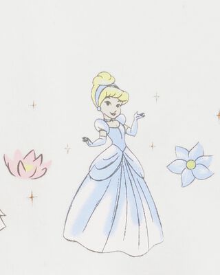 Product image 2 of Baby 2-Piece Disney Princesses Tee & Tutu Skirt Set - White/Pink