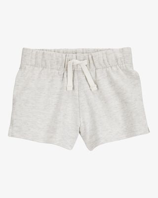 Product image 1 of Baby Pull-On French Terry Shorts - Grey