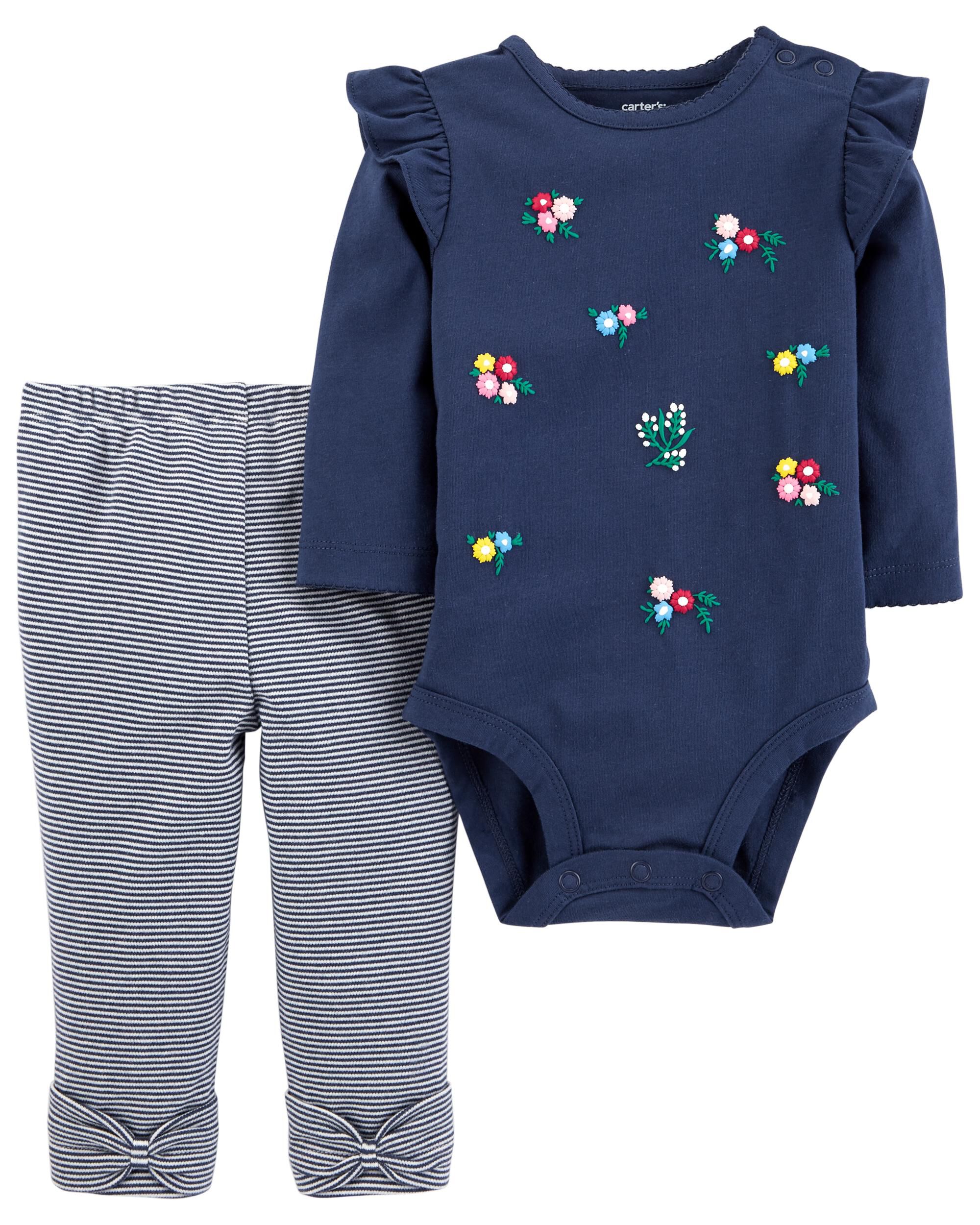 carters mitten cuff onesie