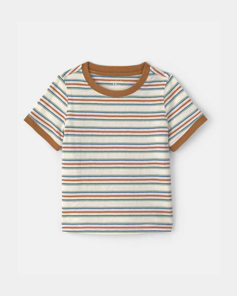 baby boy striped short-sleeve t-shirt