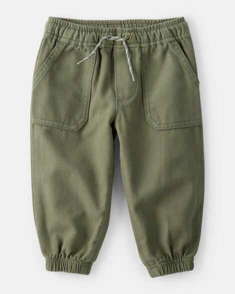 Product image 1 of Baby Boy Herringbone Fashion Pants - Green