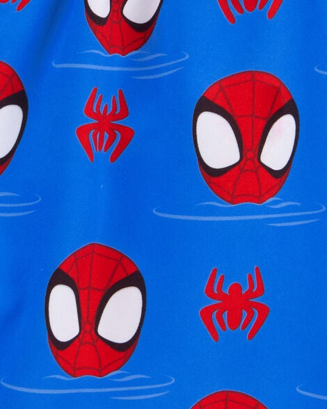  Product image 3 of Toddler Marvel™ Spider-Man Swim Trunks - Red/Blue