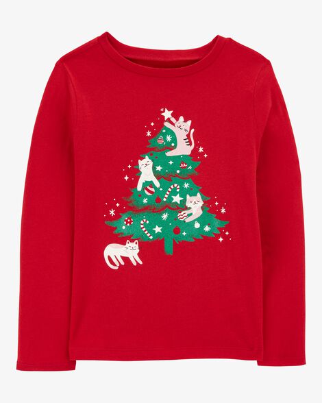  Product image 1 of Kid Christmas Tree Long-Sleeves Graphic Tee