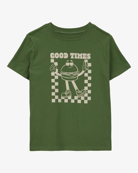  Product image 1 of Kid Good Times Short-Sleeve Graphic Tee - Green